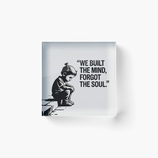 Item preview, Banksy AI - We built the mind, forgot the soul designed and sold by 123ks.