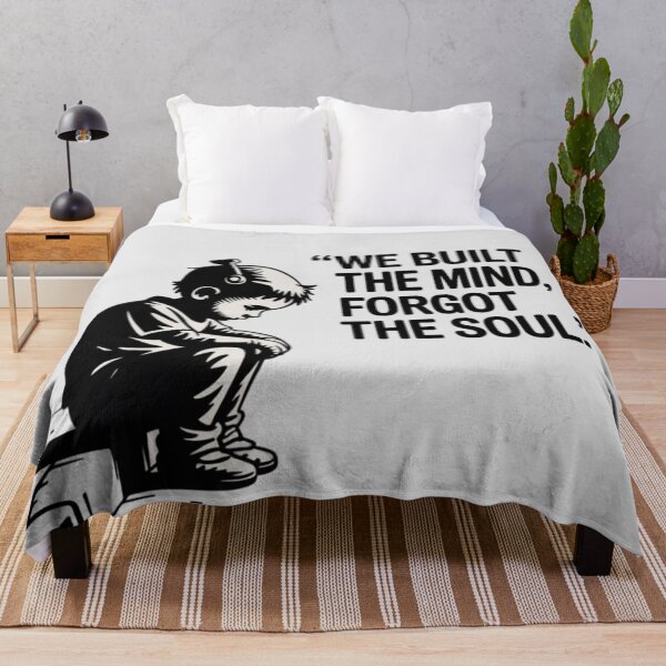 Item preview, Banksy AI - We built the mind, forgot the soul designed and sold by 123ks.