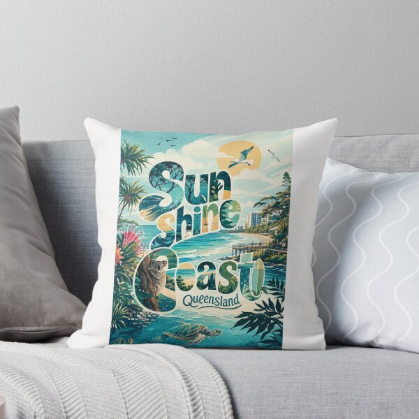 Item preview, Sunshine Coast Queensland Australia Beaches and Coastal Wildlife designed and sold by Places On Earth.