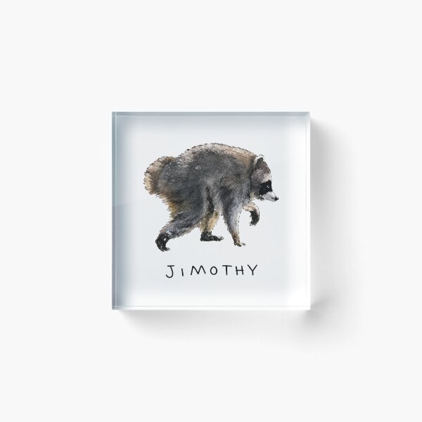 Item preview, Jimothy Raccoon, Famous Seattle Raccoon, Short King Jimothy designed and sold by RafaelScherer.
