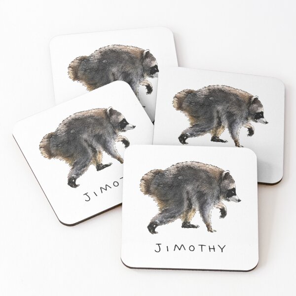 Item preview, Jimothy Raccoon, Famous Seattle Raccoon, Short King Jimothy designed and sold by RafaelScherer.