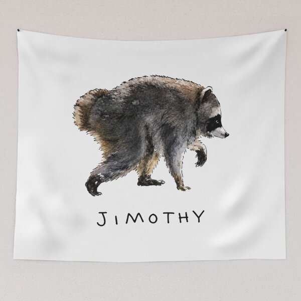 Item preview, Jimothy Raccoon, Famous Seattle Raccoon, Short King Jimothy designed and sold by RafaelScherer.