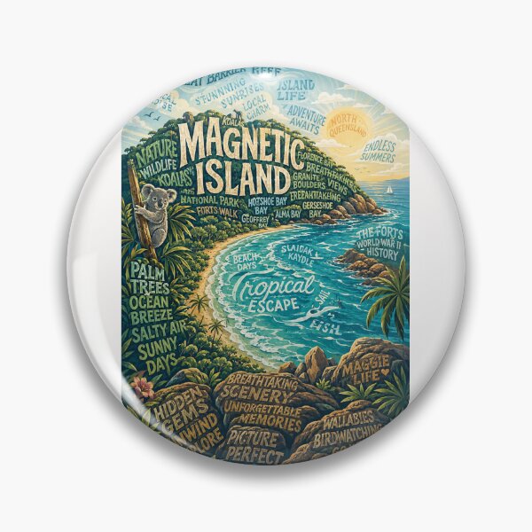 Item preview, Magnetic Island Queensland Great Barrier Reef Tropical Paradise designed and sold by Places On Earth.