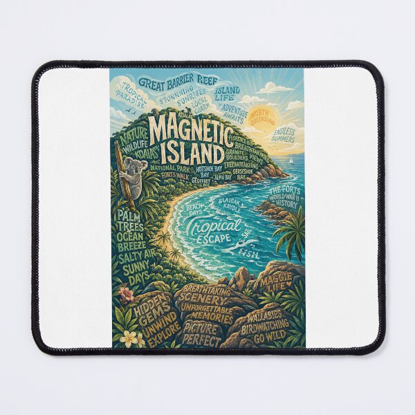 Item preview, Magnetic Island Queensland Great Barrier Reef Tropical Paradise designed and sold by Places On Earth.