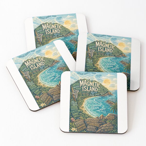 Item preview, Magnetic Island Queensland Great Barrier Reef Tropical Paradise designed and sold by Places On Earth.