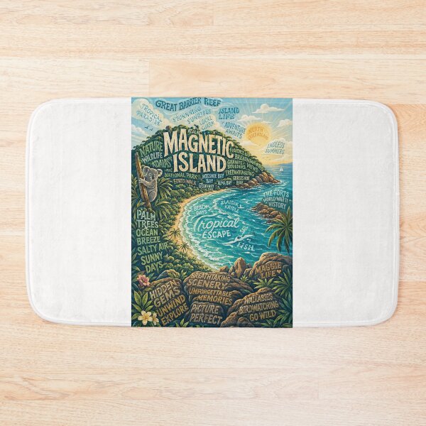 Item preview, Magnetic Island Queensland Great Barrier Reef Tropical Paradise designed and sold by Places On Earth.