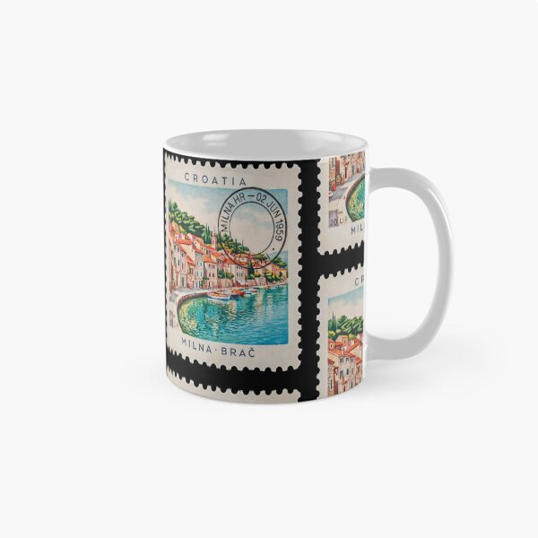 Item preview, Sello barroco Milna Croacia Brač Marina Pegatina designed and sold by stickercuffs.