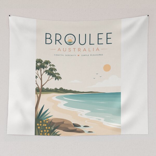 Item preview, Broulee Western Australia Cable Beach Indian Ocean Coast designed and sold by Places On Earth.