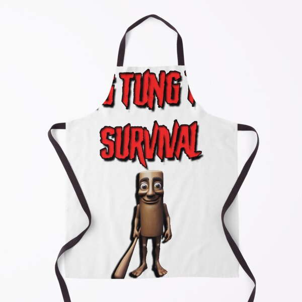 Item preview, Tung Tung Tung Survival Logo With Triple T designed and sold by ChudCircleGames.