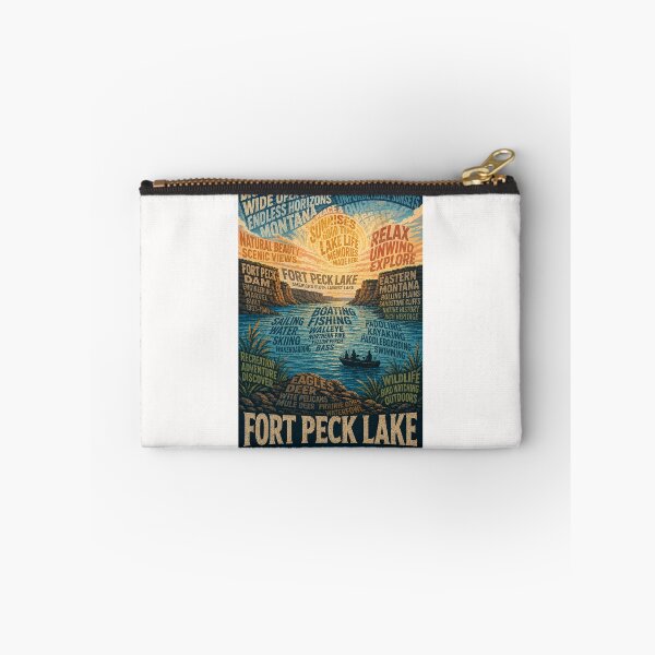 Item preview, Fort Peck Lake Montana Missouri River Recreation Area designed and sold by Places On Earth.