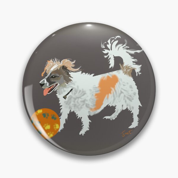 Item preview, Milly playing with a ball designed and sold by TinaJostDesigns.