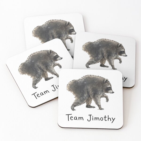 Item preview, Jimothy Raccoon Viral, Team Jimothy Raccoon, Famous Seattle Raccoon, Short King Jimothy designed and sold by RafaelScherer.