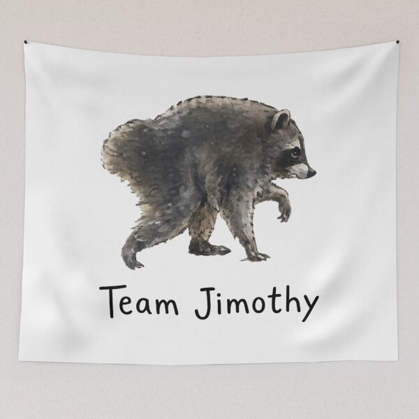 Item preview, Jimothy Raccoon Viral, Team Jimothy Raccoon, Famous Seattle Raccoon, Short King Jimothy designed and sold by RafaelScherer.