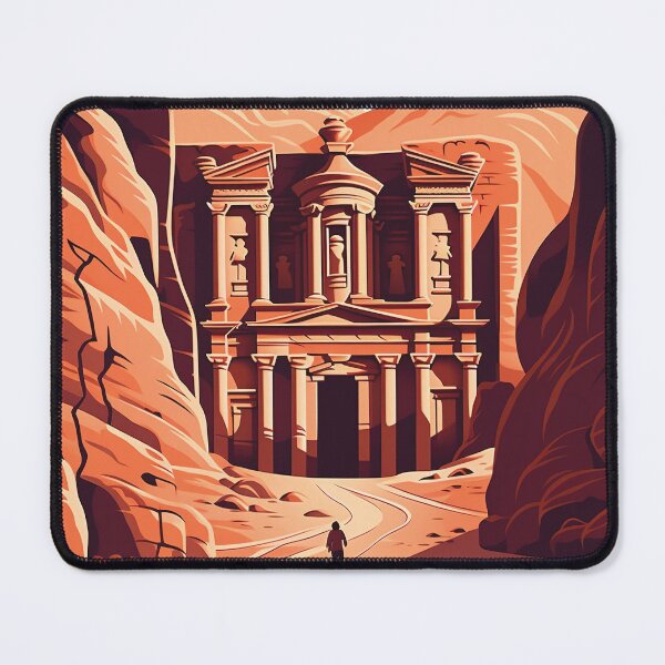 Item preview, Petra, Jordan Ancient City Print designed and sold by MarkedArtPrints.