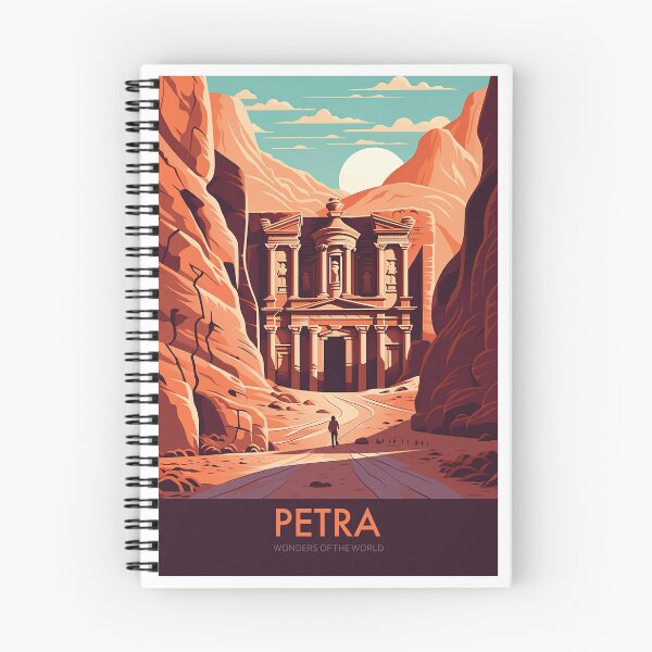 Item preview, Petra, Jordan Ancient City Print designed and sold by MarkedArtPrints.