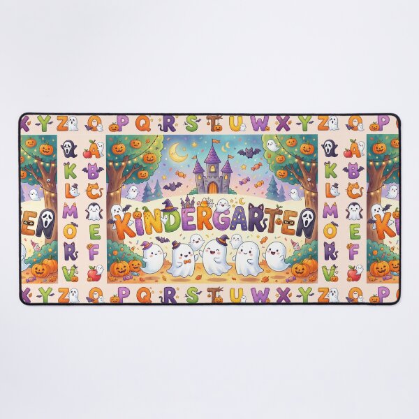 Item preview, Cute Ghost Halloween Alphabet designed and sold by Softie Sticker Studio.