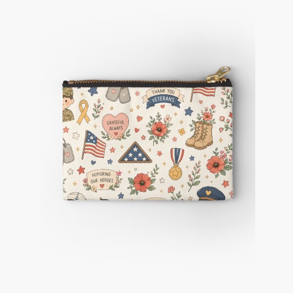 Item preview, A cute Veterans Day Pattern design designed and sold by ellinnur.