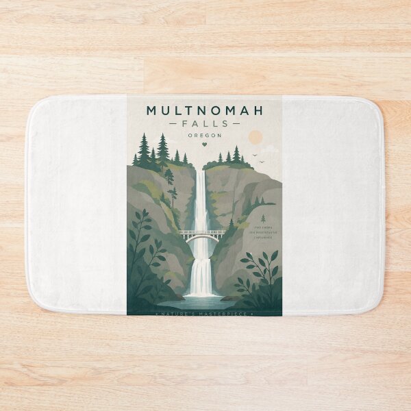 Item preview, Multnomah Falls Columbia River Gorge Oregon Waterfall designed and sold by Places On Earth.