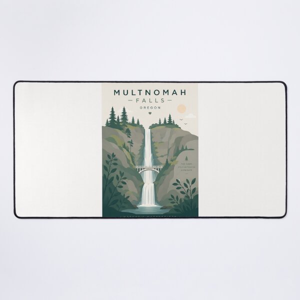 Item preview, Multnomah Falls Columbia River Gorge Oregon Waterfall designed and sold by Places On Earth.
