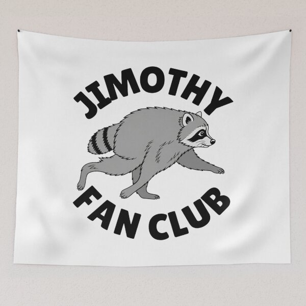 Item preview, Jimothy Seattle Raccoon Fan Club designed and sold by RafaelScherer.