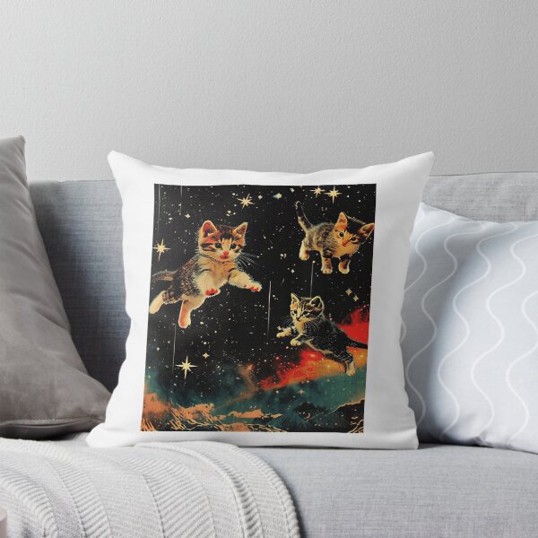 Item preview, Vintage Space Cats Retro Nebula designed and sold by jacelyndesigns.