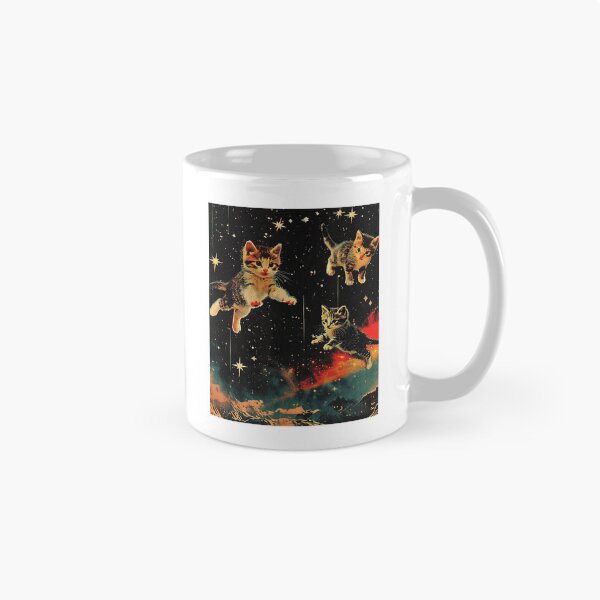 Item preview, Vintage Space Cats Retro Nebula designed and sold by jacelyndesigns.