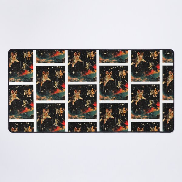 Item preview, Vintage Space Cats Retro Nebula designed and sold by jacelyndesigns.