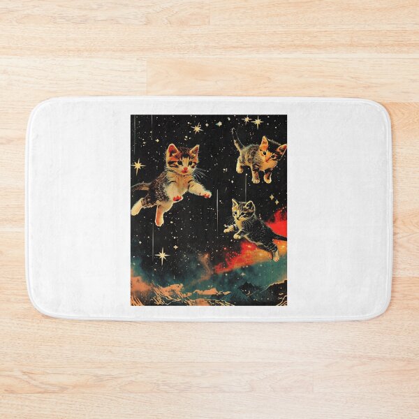 Item preview, Vintage Space Cats Retro Nebula designed and sold by jacelyndesigns.
