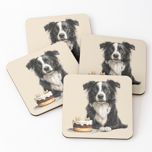 Item preview, Border Collie Birthday Party designed and sold by Erika Kaisersot.