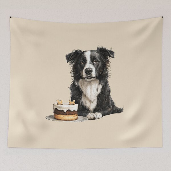 Item preview, Border Collie Birthday Party designed and sold by Erika Kaisersot.