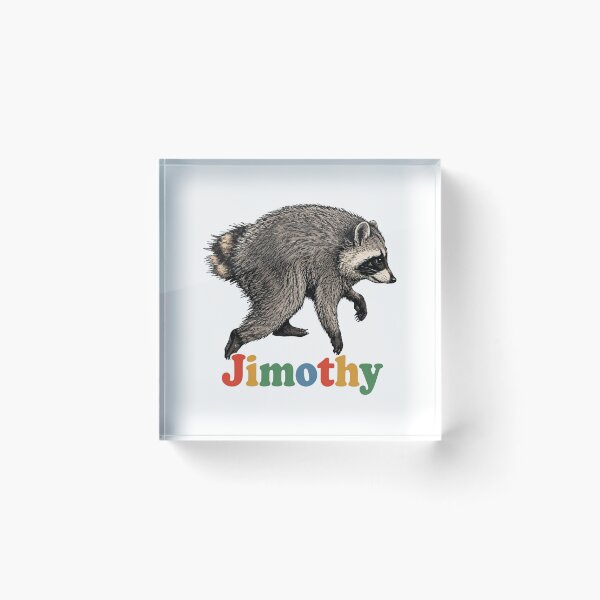 Item preview, Jimothy Viral Raccoon, Funny Trash Panda Wildlife, Retro Animal Lover designed and sold by RafaelScherer.