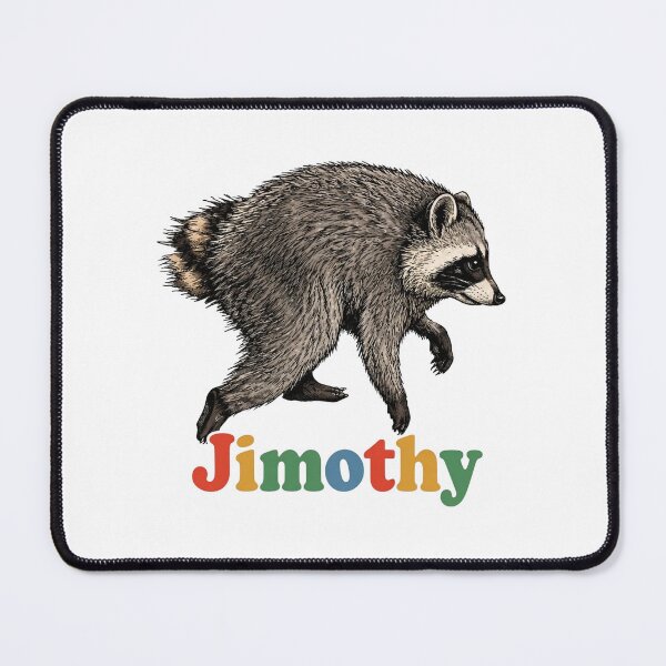 Item preview, Jimothy Viral Raccoon, Funny Trash Panda Wildlife, Retro Animal Lover designed and sold by RafaelScherer.