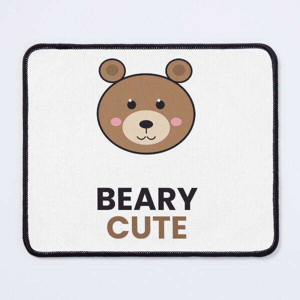 Item preview, Beary Cute Funny Bear Pun Sticker designed and sold by QuirkyCartel.