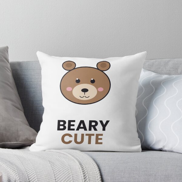 Item preview, Beary Cute Funny Bear Pun Sticker designed and sold by QuirkyCartel.