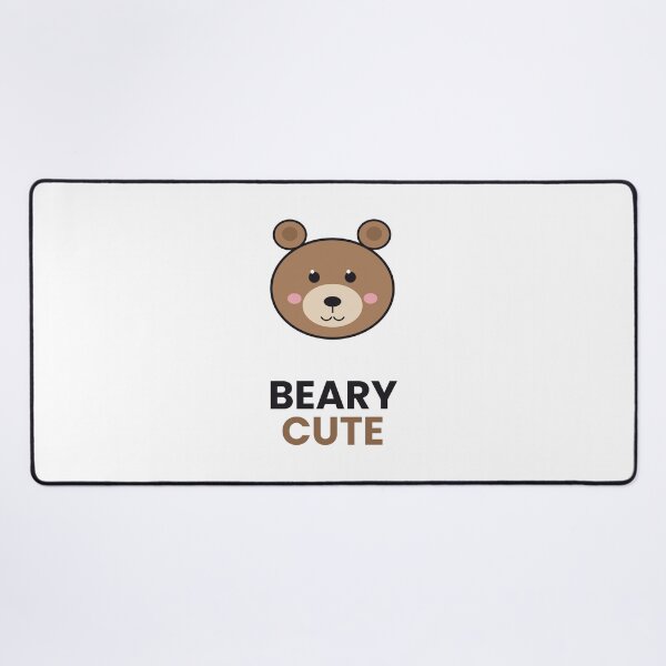 Item preview, Beary Cute Funny Bear Pun Sticker designed and sold by QuirkyCartel.