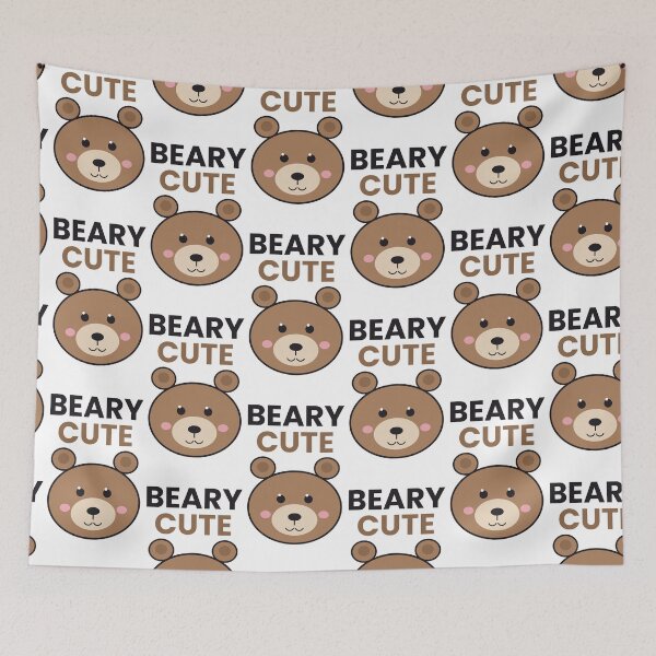Item preview, Beary Cute Funny Bear Pun Sticker designed and sold by QuirkyCartel.