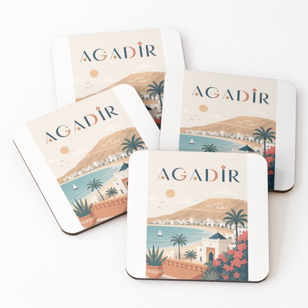 Item preview, Agadir Morocco Atlantic Coast, Kasbah Oufella and Souss Region designed and sold by Places On Earth.