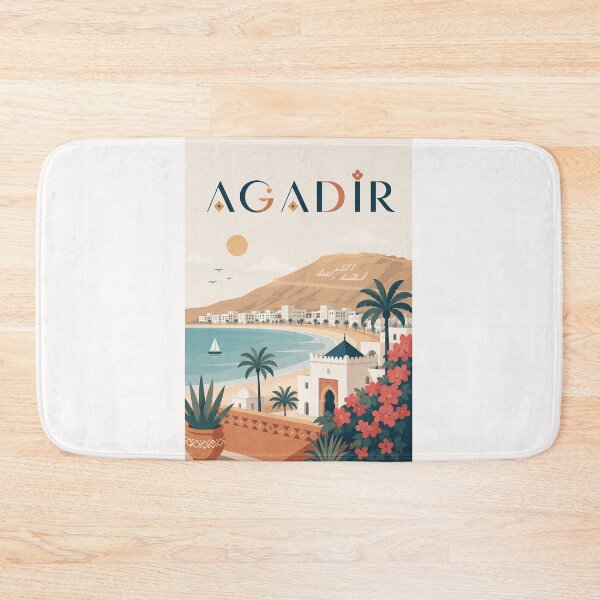 Item preview, Agadir Morocco Atlantic Coast, Kasbah Oufella and Souss Region designed and sold by Places On Earth.