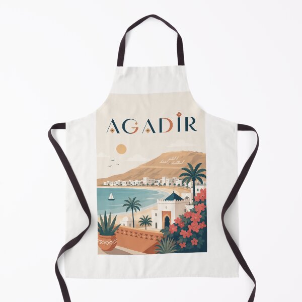 Item preview, Agadir Morocco Atlantic Coast, Kasbah Oufella and Souss Region designed and sold by Places On Earth.