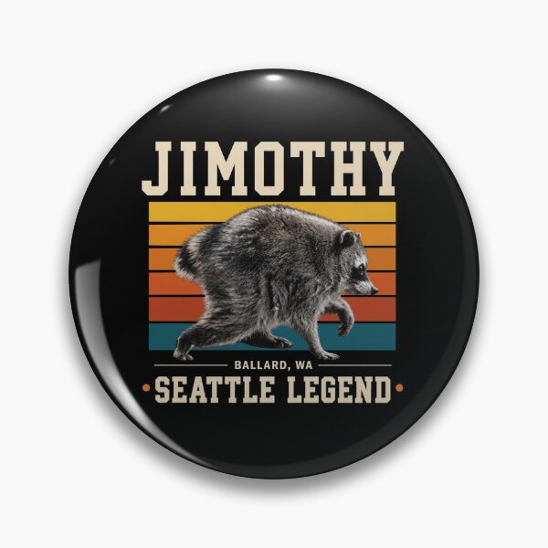 Item preview, Jimothy Raccoon, Seattle Legend Jimothy, Viral Raccoon designed and sold by RafaelScherer.