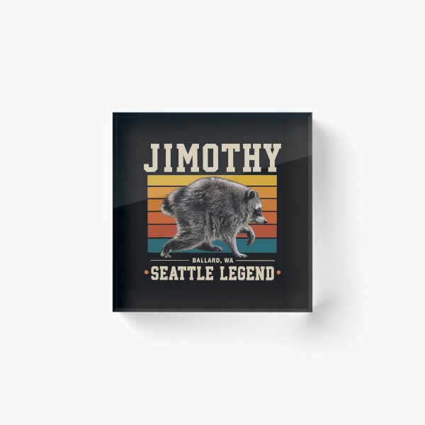 Item preview, Jimothy Raccoon, Seattle Legend Jimothy, Viral Raccoon designed and sold by RafaelScherer.