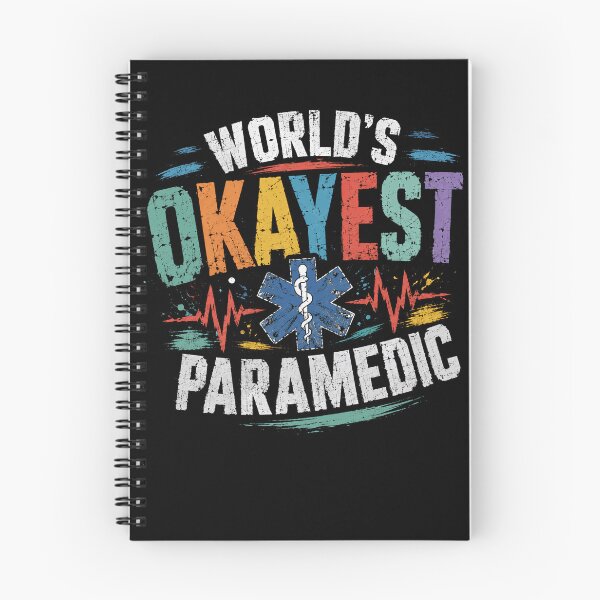 Item preview, World's Okayest Paramedic EMS First Responder Emergency Medical Technician designed and sold by HumansStuck12.