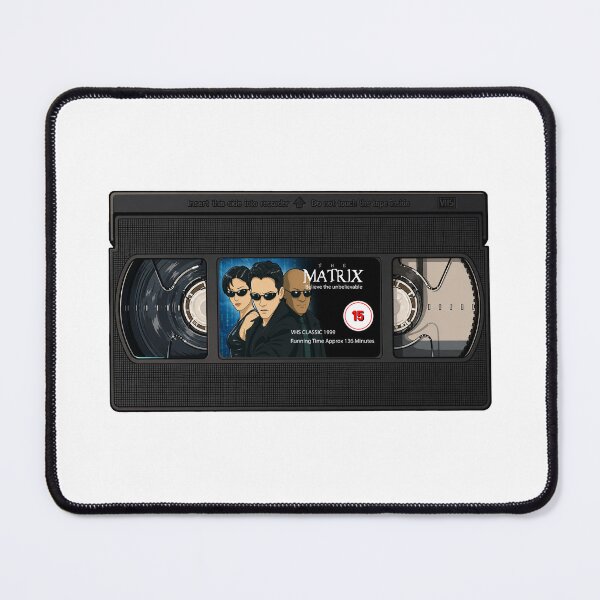Item preview, Classic VHS Tape The Matrix designed and sold by SideQuest - Scribbled Chaos!.