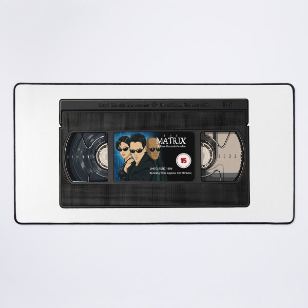 Item preview, Classic VHS Tape The Matrix designed and sold by SideQuest - Scribbled Chaos!.