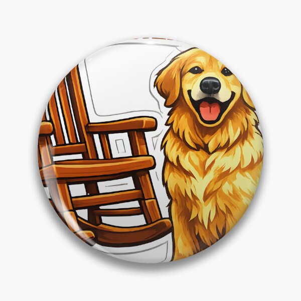 Item preview, The Best Memories Start Here – Golden Retriever & Rocking Chair Design, Cozy Dog Lover Shirt designed and sold by Sahil Randhawa.