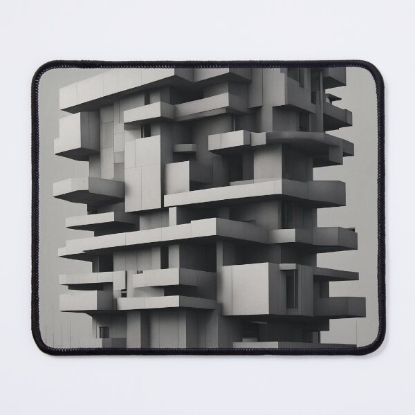 Item preview, Brutalist Monolith | Impossible Architecture designed and sold by rigelcreation.