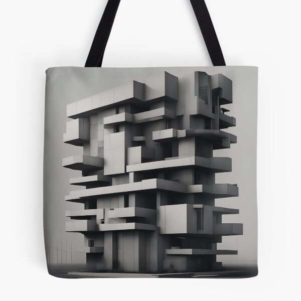 Artikelvorschau, Brutalistischer Monolith | Unmögliche Architektur entworfen und verkauft von rigelcreation.