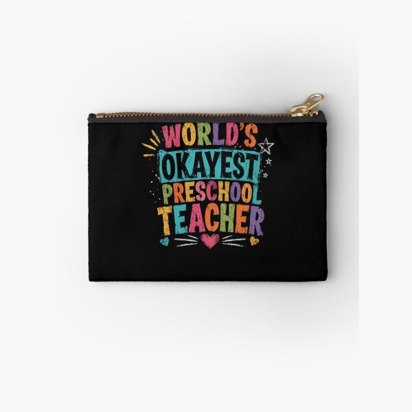 Item preview, World's Okayest Preschool Teacher Funny Educator Appreciation Gift designed and sold by HumansStuck12.