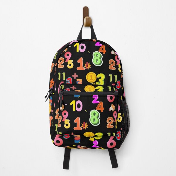 Item preview, Colorful Fun Numbers and Math Symbols Pattern for Kids designed and sold by BoldcreationsM.