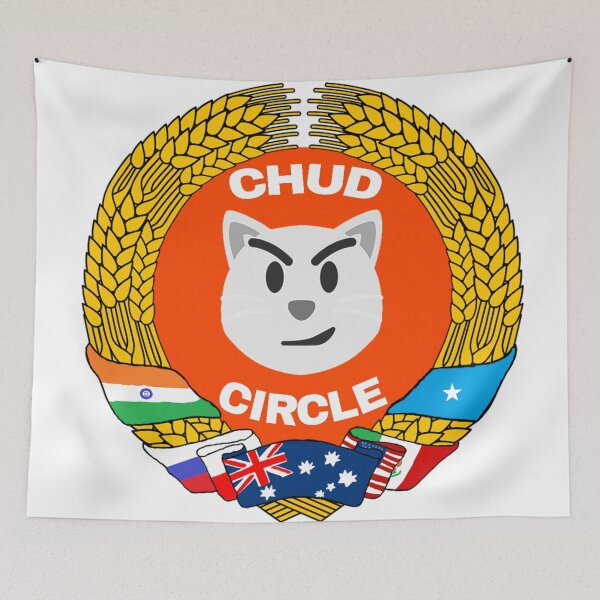 Item preview, Chud Circle Logo designed and sold by ChudCircleGames.